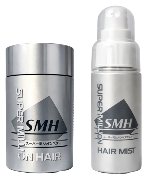 Super Million Hair fibers and Hard Hair Mist